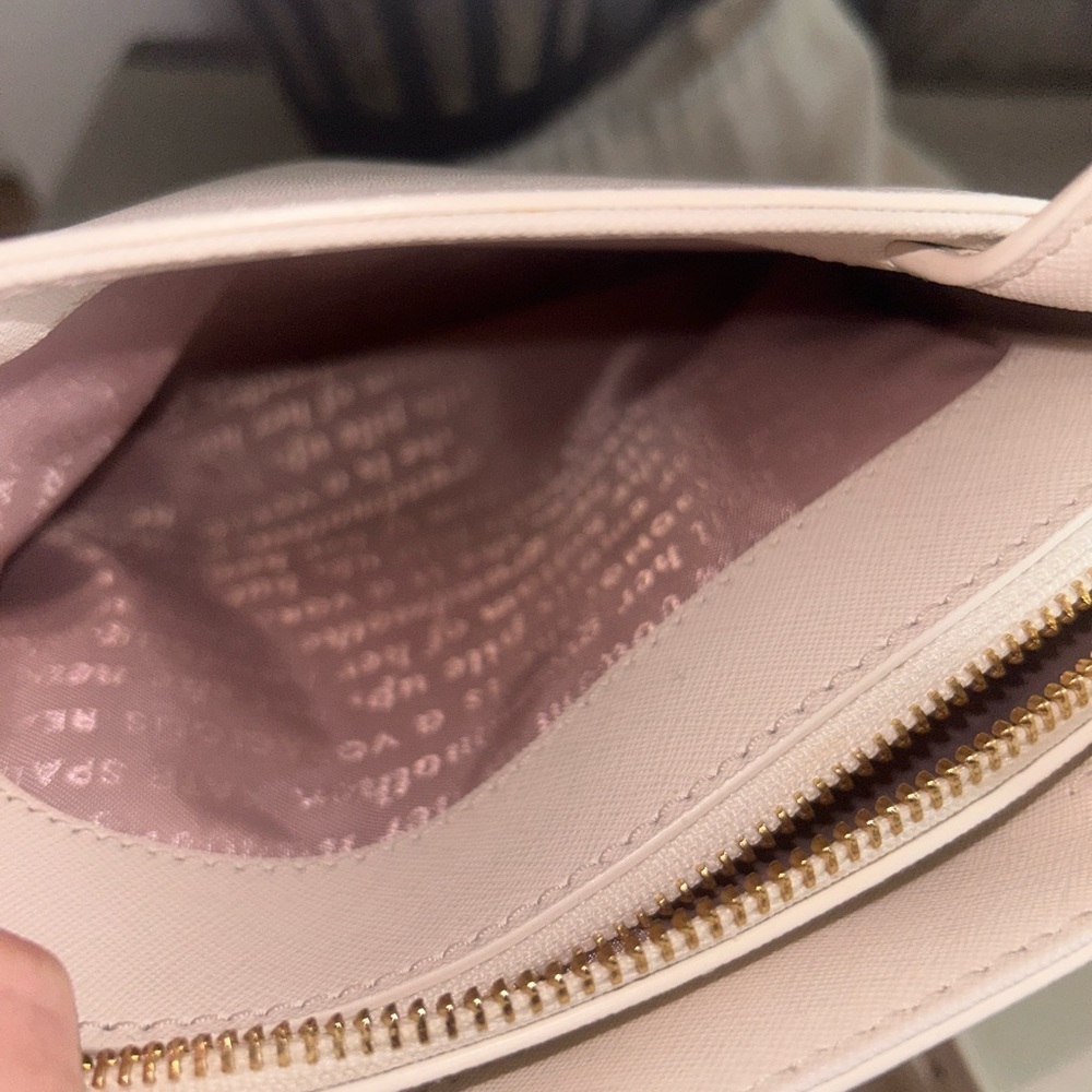 Kate Spade White and Pink Floral Women's Bag - Picture 3 of 9